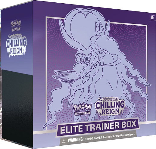 Pokemon SWSH6 Chilling Reign Elite Trainer Box - PURPLE